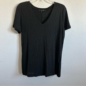 Rag & bone Black V-Neck T-Shirt